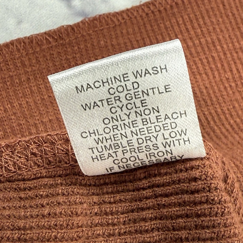 The Black Dog Men's Dukes County Thermal Crew Size L Sequoia Life Off The Leash - Picture 16 of 16
